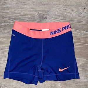Nike pro shorts